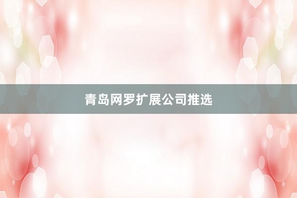 青岛网罗扩展公司推选